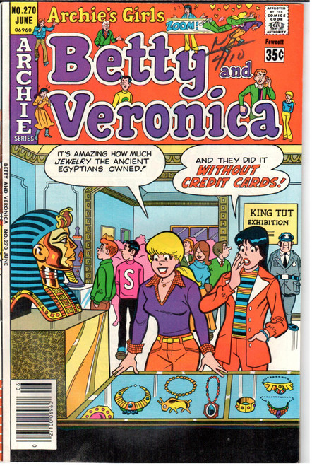 Betty and Veronica (1951 Series) #270 VF/NM 9.0 Betty and Veronica (1951 Series) #270 VF/NM 9.0