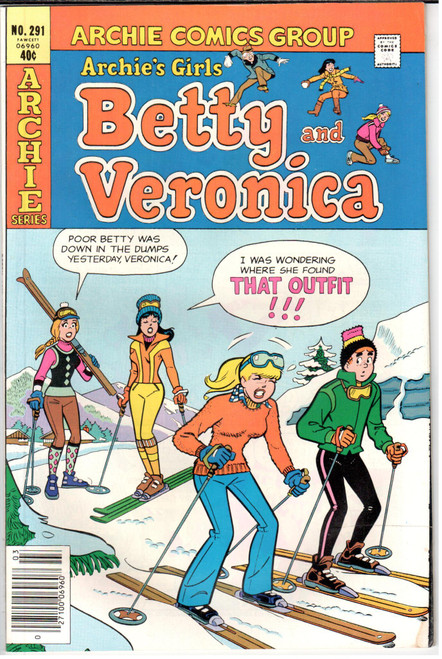 Betty and Veronica (1951 Series) #291 FN/VF 7.0 Betty and Veronica (1951 Series) #291 FN/VF 7.0