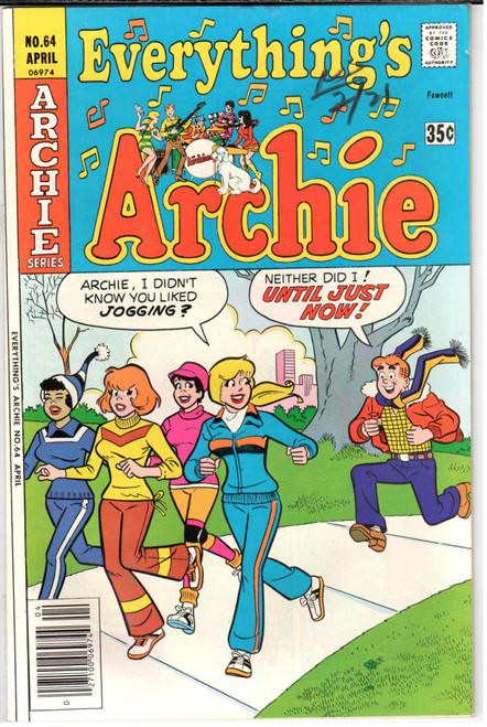 Everything's Archie (1969 Series) #64 NM- 9.2 Everything's Archie (1969 Series) #64 NM- 9.2