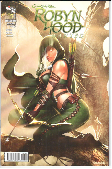 Grimm Fairy Tales Robyn Hood Wanted #5B NM- 9.2 Grimm Fairy Tales Robyn Hood Wanted #5B NM- 9.2