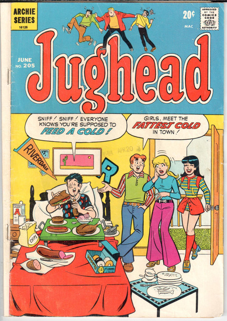 Jughead (1949 Series) #205  VG- 3.5 Jughead (1949 Series) #205  VG- 3.5