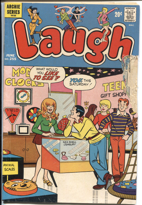 Jughead's Jokes (1967 Series) #255 GD- 1.8 Jughead's Jokes (1967 Series) #255 GD- 1.8
