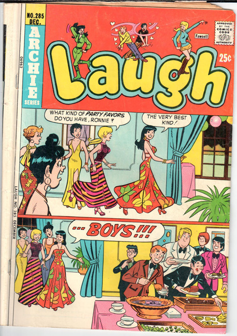Jughead's Jokes (1967 Series) #285 GD 2.0 Jughead's Jokes (1967 Series) #285 GD 2.0