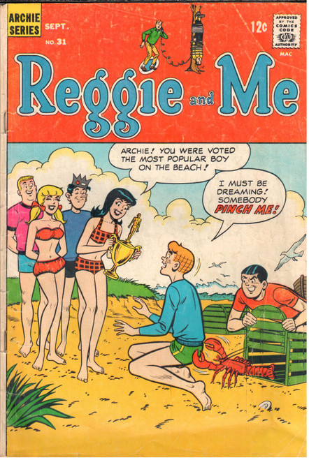 Reggie and Me (1966 Series) #31 VG- 3.5 Reggie and Me (1966 Series) #31 VG- 3.5