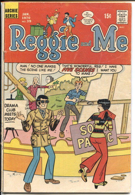 Reggie and Me (1966 Series) #39 GD 2.0 Reggie and Me (1966 Series) #39 GD 2.0