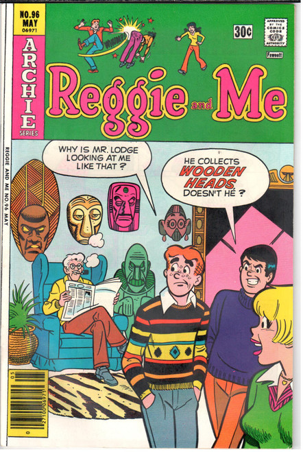 Reggie and Me (1966 Series) #96 VF+ 8.5 Reggie and Me (1966 Series) #96 VF+ 8.5