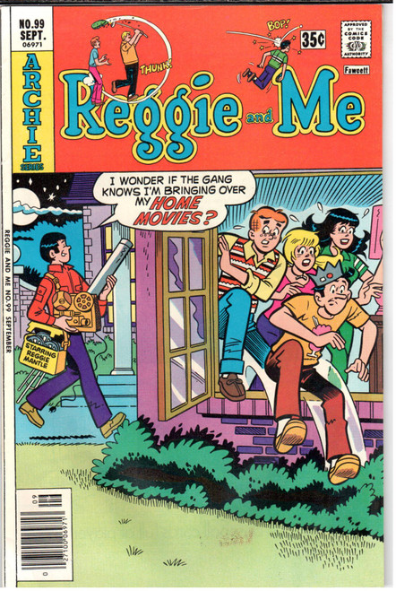 Reggie and Me (1966 Series) #99 VF+ 8.5 Reggie and Me (1966 Series) #99 VF+ 8.5