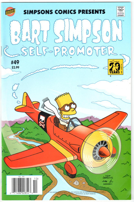 Simpsons Comics Presents Bart #49 NM- 9.2 Simpsons Comics Presents Bart #49 NM- 9.2