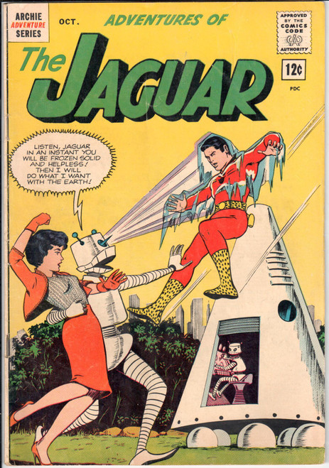 Adventures of the Jaguar #9 VG+ 4.5 Adventures of the Jaguar #9 VG+ 4.5