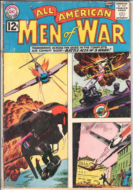 All American Men of War (1952 Series) #91 VG 4.0