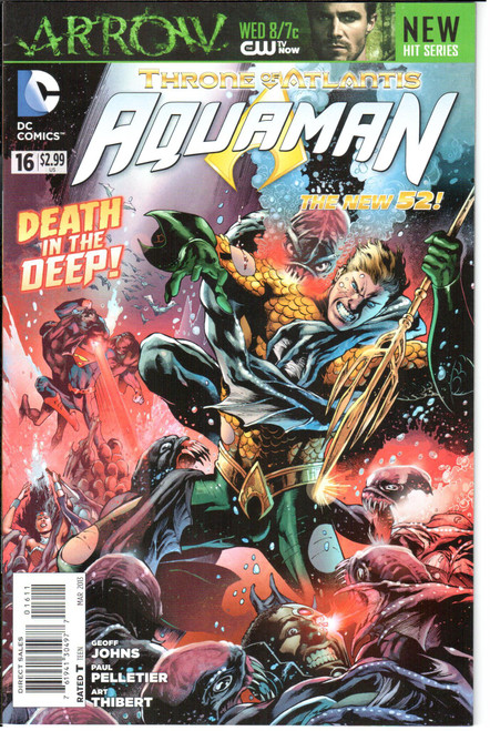 Aquaman (2011 Series) #16 NM- 9.2 Aquaman (2011 Series) #16 NM- 9.2
