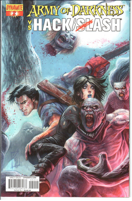 Army of Darkness vs Hack Slash #2A NM- 9.2 Army of Darkness vs Hack Slash #2A NM- 9.2