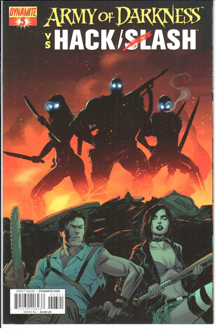 Army of Darkness vs Hack Slash #3B NM- 9.2 Army of Darkness vs Hack Slash #3B NM- 9.2