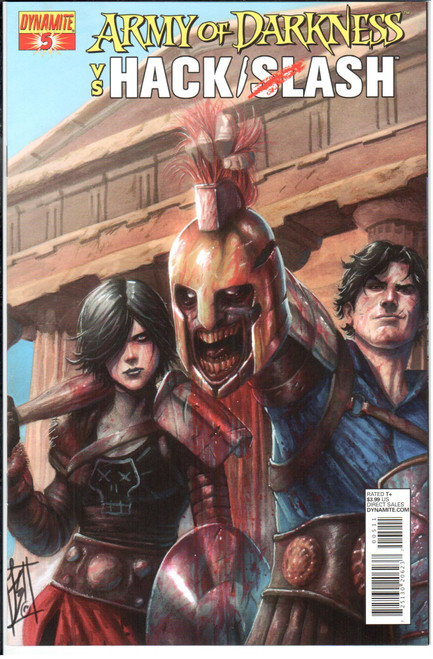 Army of Darkness vs Hack Slash #5A NM- 9.2 Army of Darkness vs Hack Slash #5A NM- 9.2
