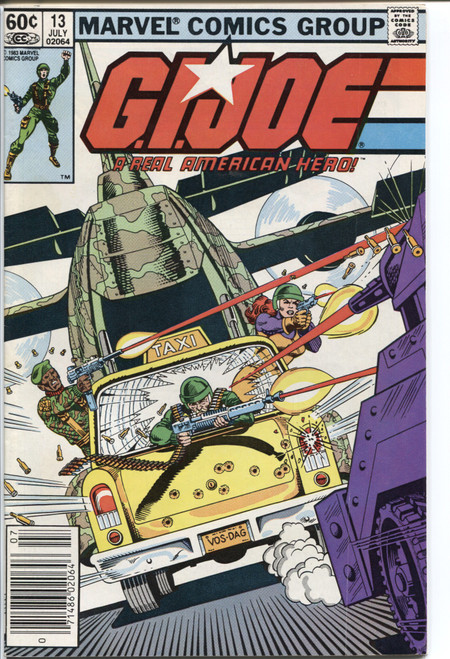 GI Joe ARAH (1982 Series) #13 VF 8.0 GI Joe ARAH (1982 Series) #13 VF 8.0