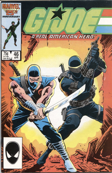 GI Joe ARAH (1982 Series) #46 VF+ 8.5 GI Joe ARAH (1982 Series) #46 VF+ 8.5