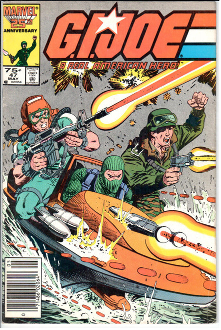 GI Joe ARAH (1982 Series) #47 Newsstand VG+ 4.5