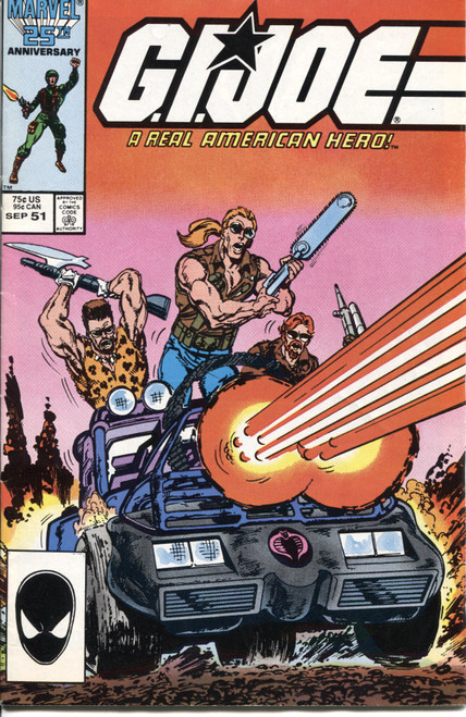 GI Joe ARAH (1982 Series) #51 VF 8.0 GI Joe ARAH (1982 Series) #51 VF 8.0