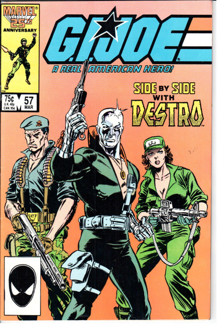 GI Joe ARAH (1982 Series) #57 VF+ 8.5