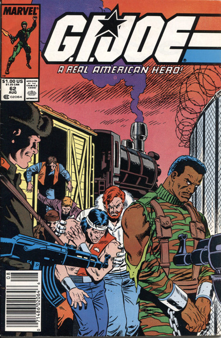 GI Joe ARAH (1982 Series) #62 Newsstand VF 8.0