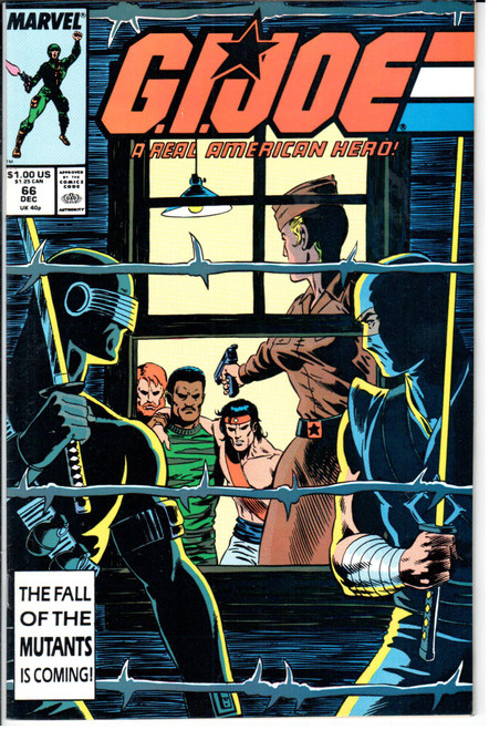 GI Joe ARAH (1982 Series) #66 NM- 9.2