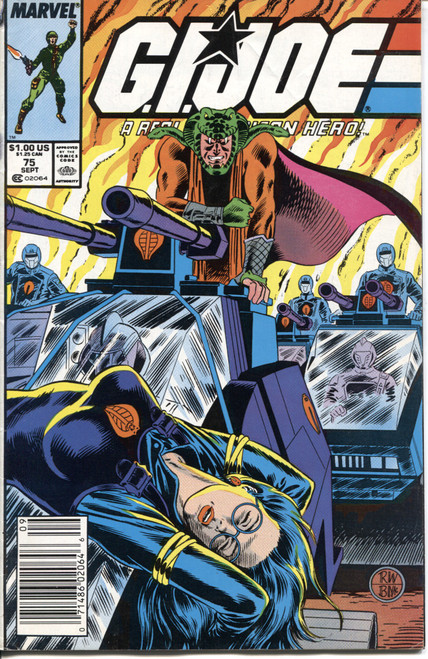 GI Joe ARAH (1982 Series) #75 Newsstand VF 8.0 GI Joe ARAH (1982 Series) #75 Newsstand VF 8.0