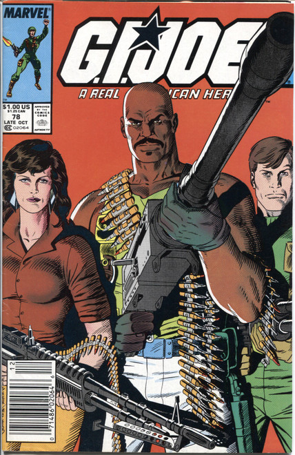 GI Joe ARAH (1982 Series) #78 Newsstand VF 8.0