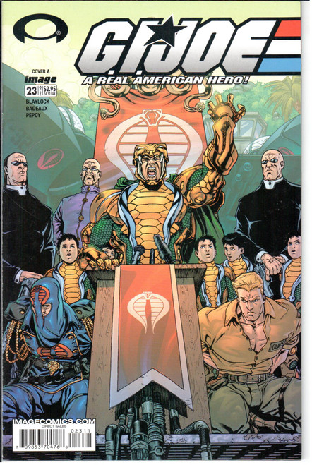 GI Joe ARAH (2001 Series) #23A NM- 9.2