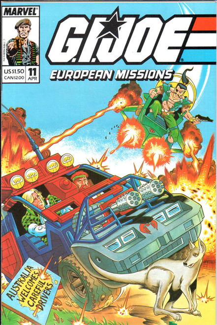 GI Joe European Missions #11 NM- 9.2