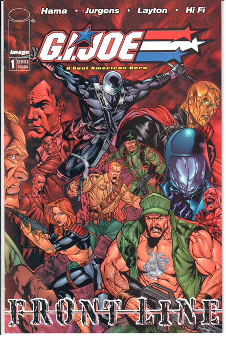 GI Joe Frontline #1B NM- 9.2 GI Joe Frontline #1B NM- 9.2