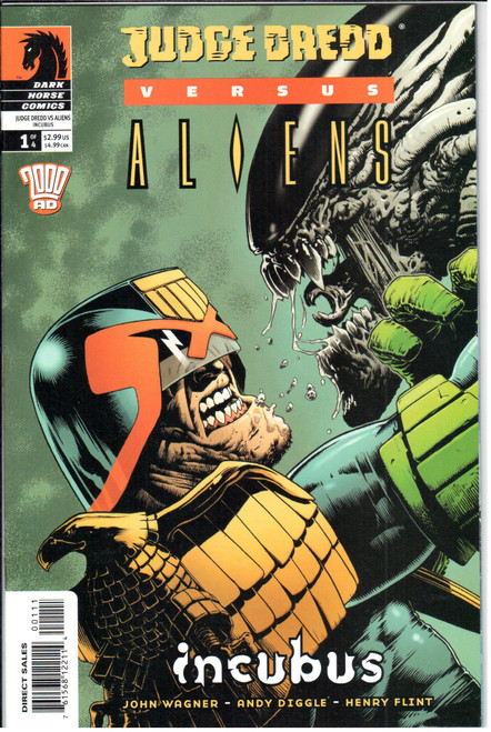 Judge Dredd Versus Aliens Incubus #1 NM- 9.2 Judge Dredd Versus Aliens Incubus #1 NM- 9.2