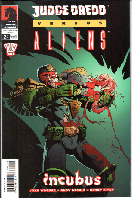 Judge Dredd Versus Aliens Incubus #2 NM- 9.2 Judge Dredd Versus Aliens Incubus #2 NM- 9.2