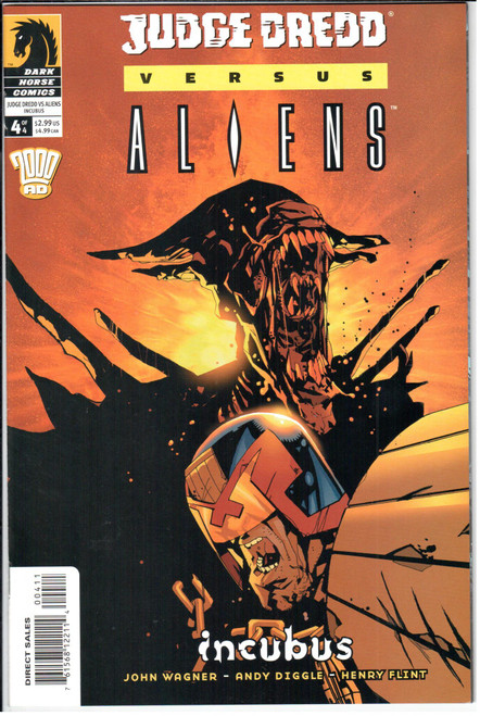 Judge Dredd Versus Aliens Incubus #4 NM- 9.2 Judge Dredd Versus Aliens Incubus #4 NM- 9.2