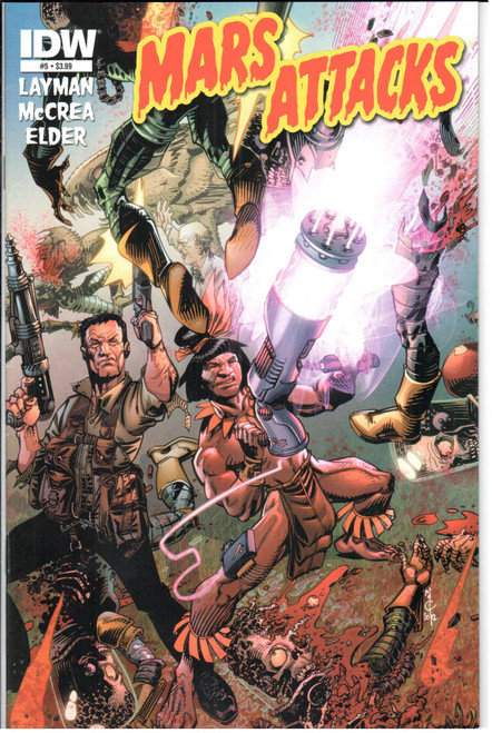 Mars Attacks (2012 Series) #5 NM- 9.2