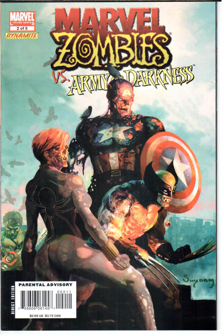 Marvel Zombies Army of Darkness #2 NM- 9.2 Marvel Zombies Army of Darkness #2 NM- 9.2