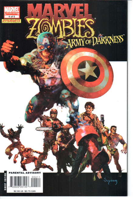Marvel Zombies Army of Darkness #4 NM- 9.2 Marvel Zombies Army of Darkness #4 NM- 9.2