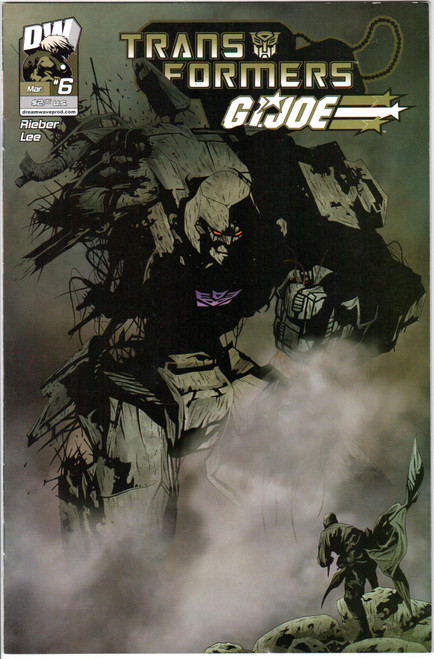 Transformers GI Joe ( 2003 Series) #6 NM- 9.2 Transformers GI Joe ( 2003 Series) #6 NM- 9.2