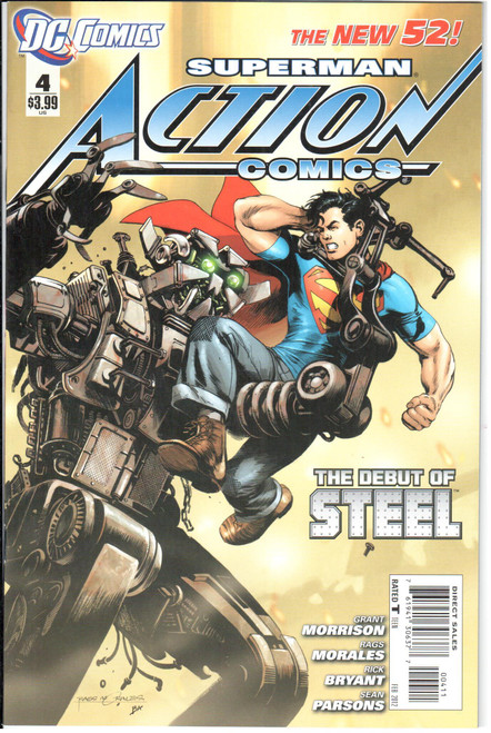 Action Comics (2011 Series) #4 NM- 9.2 Action Comics (2011 Series) #4 NM- 9.2