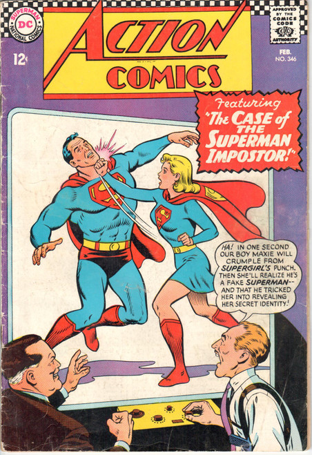 Action Comics (1938 Series) #346 VG- 3.5 Action Comics (1938 Series) #346 VG- 3.5