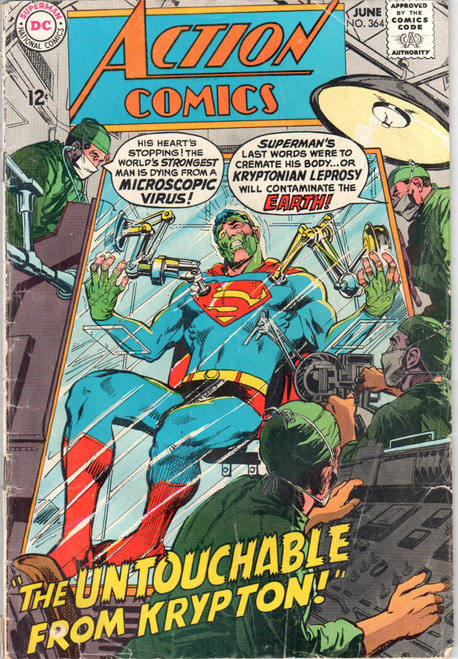 Action Comics (1938 Series) #364 VG 4.0 Action Comics (1938 Series) #364 VG 4.0