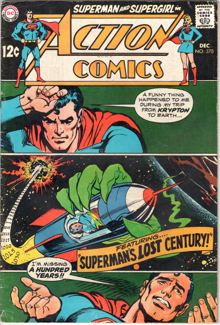 Action Comics (1938 Series) #370 FN- 5.5 Action Comics (1938 Series) #370 FN- 5.5