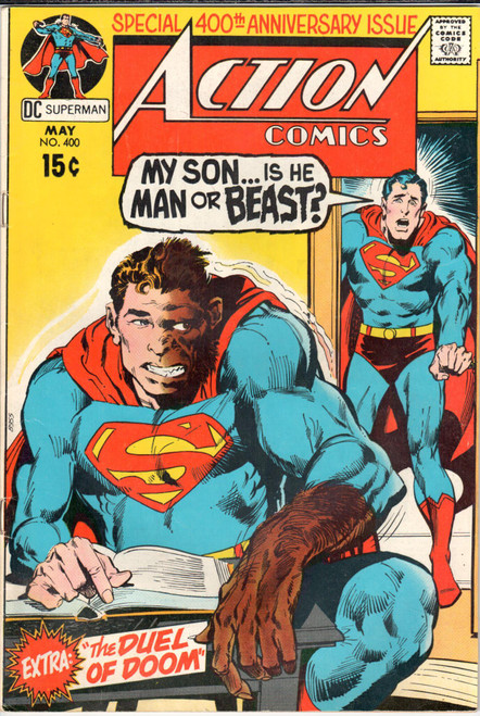 Action Comics (1938 Series) #400 VF- 7.5
