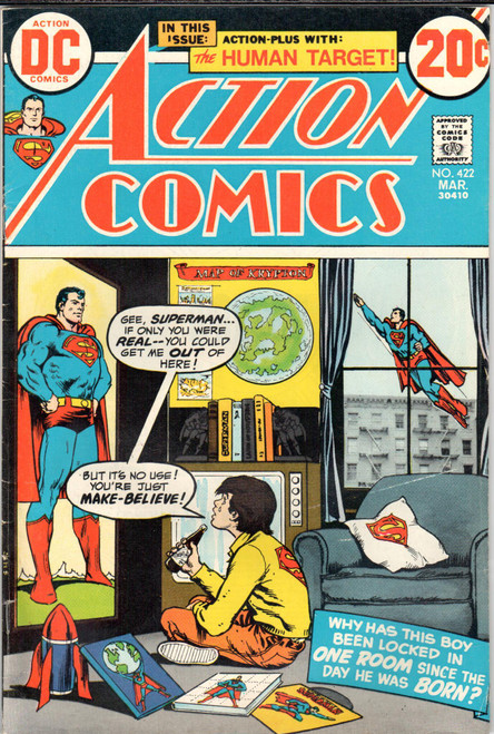 Action Comics (1938 Series) #422 VF- 7.5