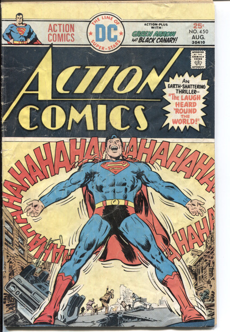 Action Comics (1938 Series) #450 GD 2.0 Action Comics (1938 Series) #450 GD 2.0