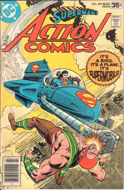 Action Comics (1938 Series) #481 FN- 5.5 Action Comics (1938 Series) #481 FN- 5.5