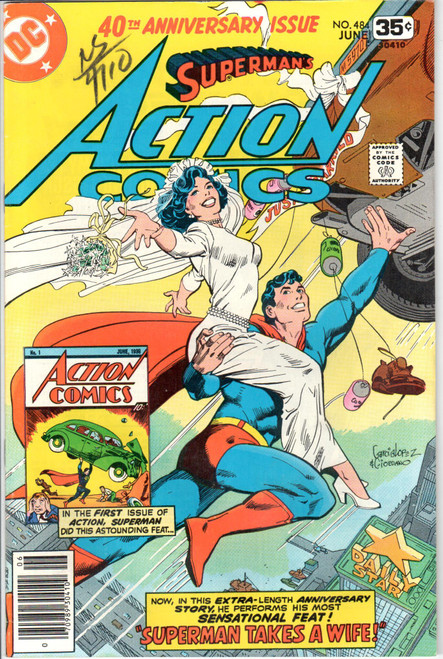 Action Comics (1938 Series) #484 VF/NM 9.0 Action Comics (1938 Series) #484 VF/NM 9.0