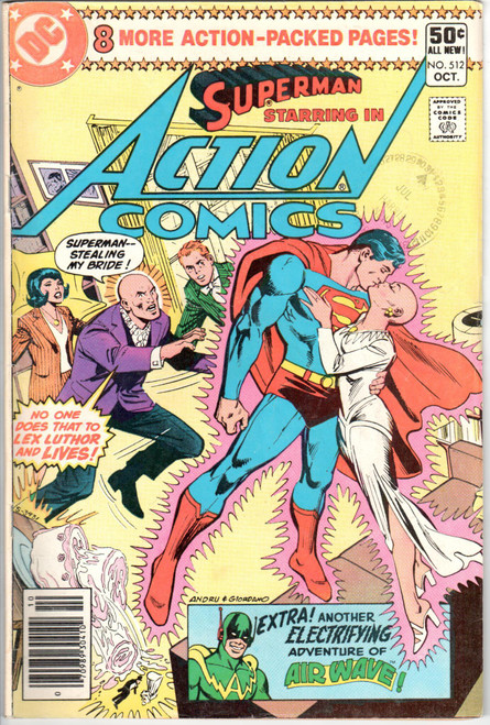 Action Comics (1938 Series) #512 FN 6.0 Action Comics (1938 Series) #512 FN 6.0