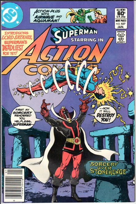 Action Comics (1938 Series) #527 NM- 9.2 Action Comics (1938 Series) #527 NM- 9.2