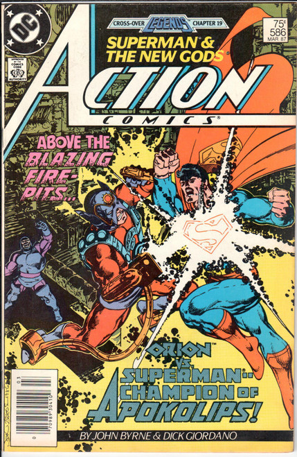 Action Comics (1938 Series) #586 FN 6.0 Action Comics (1938 Series) #586 FN 6.0