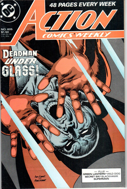 Action Comics (1938 Series) #605 NM- 9.2